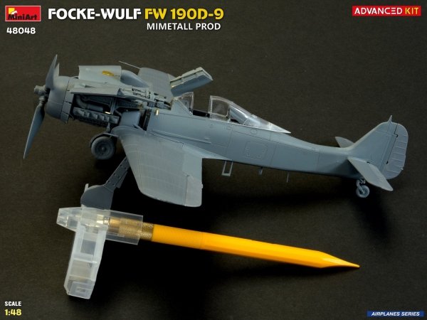 MiniArt 48048 FOCKE-WULF FW 190D-9. MIMETALL PROD. ADVANCED KIT 1/48