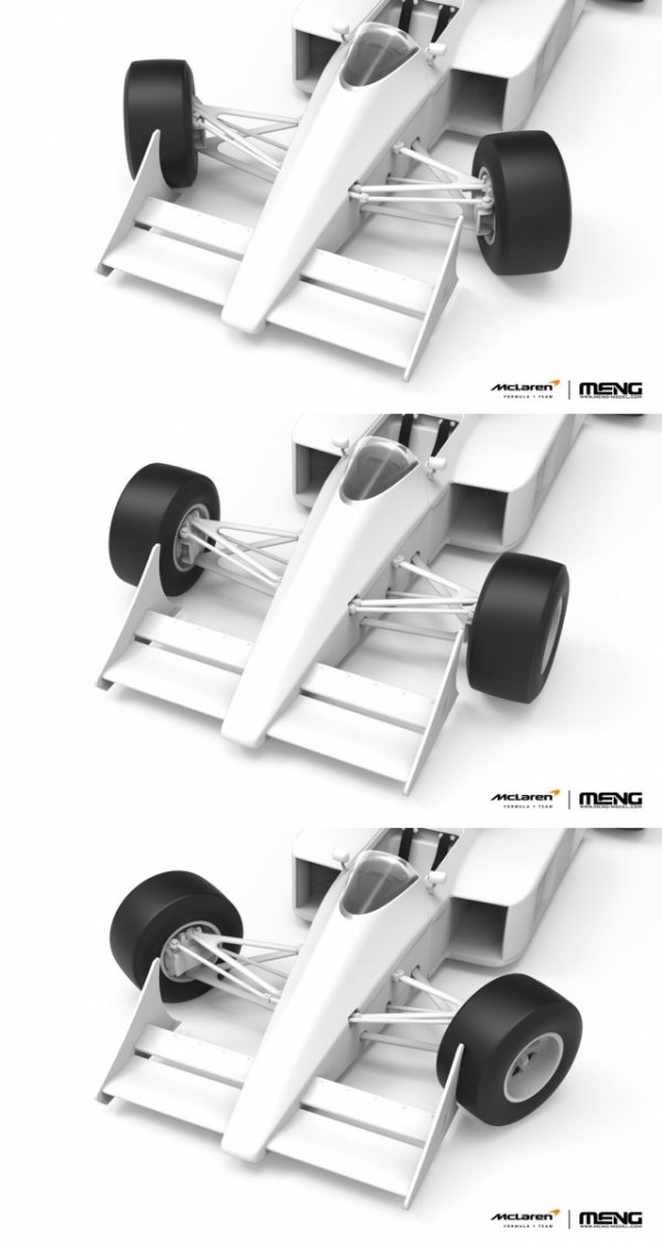 Meng Model CS-007 McLaren MP4/4 1988 1/24