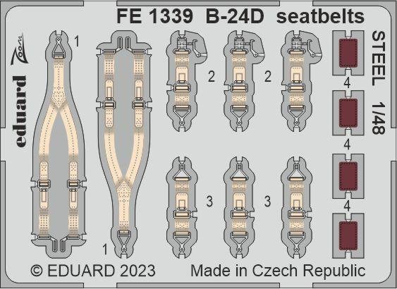 Eduard BIG49372 B-24D PART I REVELL 1/48