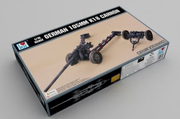 I Love Kit 61601 German 105mm K18 Cannon 1/16