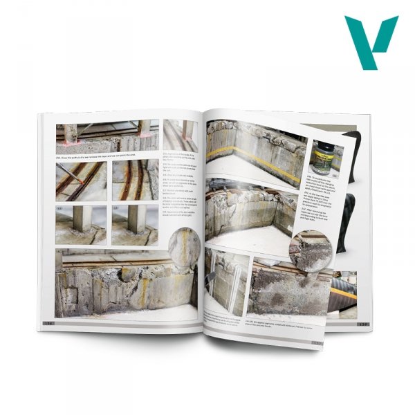 Vallejo 75073 Landscapes of War Vol. 5 - most advanced and effective techniques for designing, building, and painting (English)