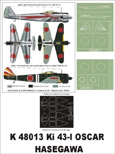 Montex K48013 Ki-43 I Oscar  1/48