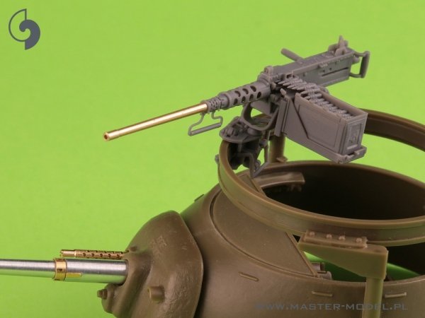 Master GM-35-073 Browning M2HB .50 cal (12,7mm) - do montażu na pierścieniu M49 (karetka D40721 / kołyska D40733 / skrzynka D40731 lub D90078) 1/35