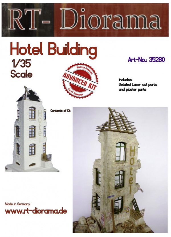 RT-Diorama 35280 Hotel Building 1/35