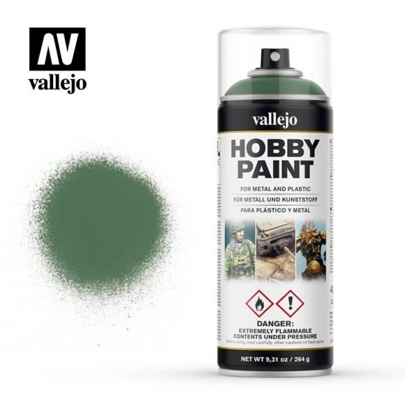 Vallejo 28028 AFV Fantasy Color Sick Green spray 400 ml.
