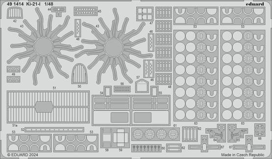 Eduard BIG49403 Ki-21-I ICM 1/48