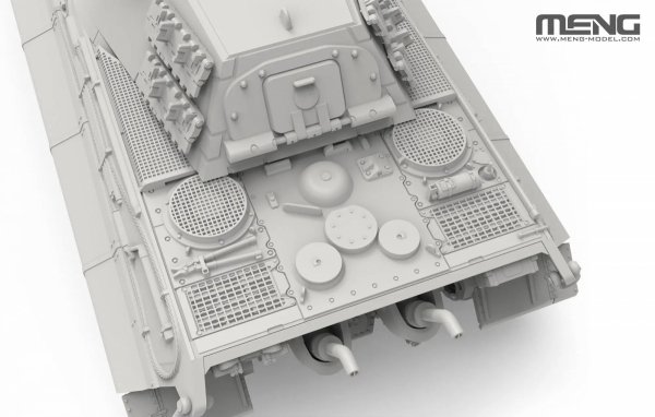 Meng Model 72-010 German Heavy Tank Sd.Kfz. 182 King Tiger (Porsche Turret) 1/72