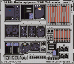 Eduard 36162 Radio equipment WWII Wehrmacht 1/35