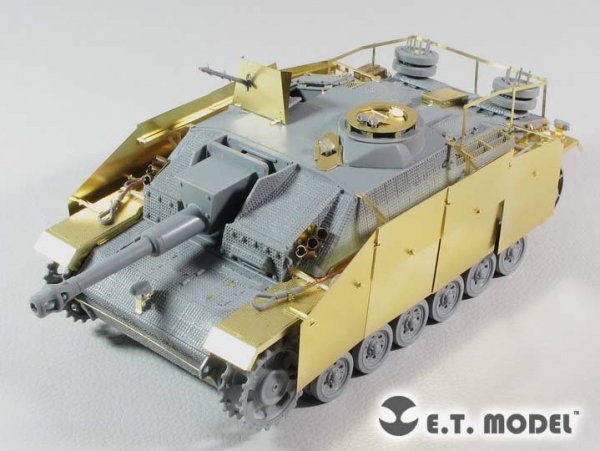 E.T. Model E35-227 WWII German StuG.III Ausf.G Schurzen (Early version) (For DRAGON Smart Kit) (1:35)