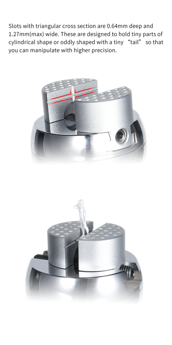 DSPIAE AT-SV Omnidirectional Spherical Vise