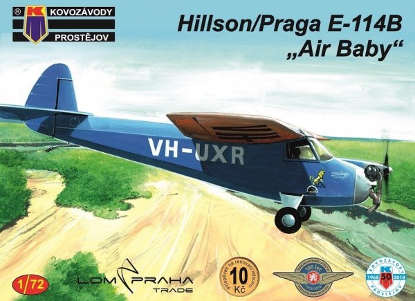 Kozavody Prostejov KPM0094 Hilson/Praga E-114B Air Baby (1:72)