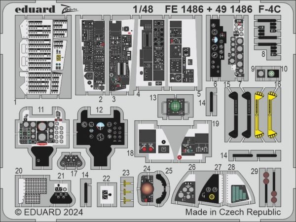 Eduard BIG49437 F-4C HOBBY 2000, ACADEMY 1/48