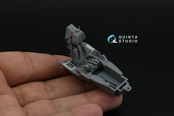 Quinta Studio QD48440 F-35B 3D-Printed &amp; coloured Interior on decal paper (Tamiya) 1/48