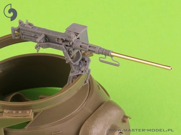 Master GM-35-073 Browning M2HB .50 cal (12,7mm) - do montażu na pierścieniu M49 (karetka D40721 / kołyska D40733 / skrzynka D40731 lub D90078) 1/35