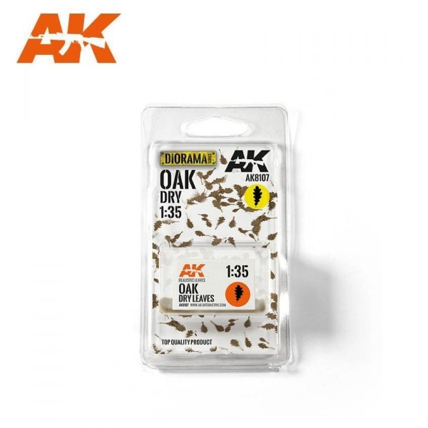 AK Interactive AK8107 Oak Dry Leaves (TOP QUALITY) 1/35