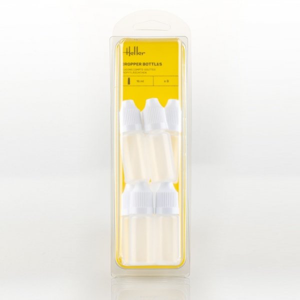 Heller 99015 Dropper bottles 10 ml (8 pieces)