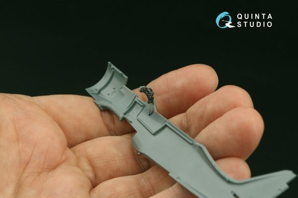 Quinta Studio QD72044 Fw 190A-5 3D-Printed &amp; coloured Interior on decal paper (Eduard) 1/72