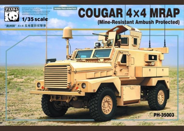 Panda Hobby 35003 COUGAR 4X4 MRAP 1/35