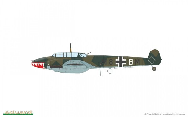Eduard 8209 Bf 110C 1/48