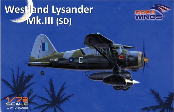 Dora Wings 72023 Westland Lysander Mk.III 1/72