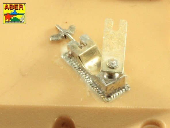 Aber 16029 Handles for towing ropes and tensioning the tracks of Tiger I and King Tiger tanks 1/16