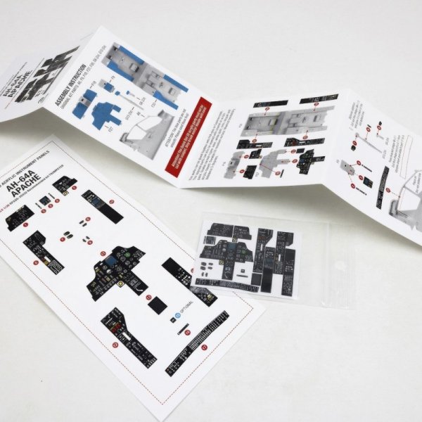 Red Fox Studio QS-35032 AH-64A Apache for Trumpeter kit 1/35