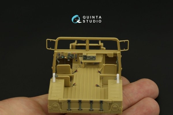 Quinta Studio QD48310 HUMVEE family 3D-Printed &amp; coloured Interior on decal paper (Tamiya) 1/48