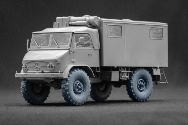 ScaleX WM 35023 Unimog 404 11.0R20 XOrdinary v2 Ordinary wheel set (for AK-Interactive, ICM, Revell) 1/35