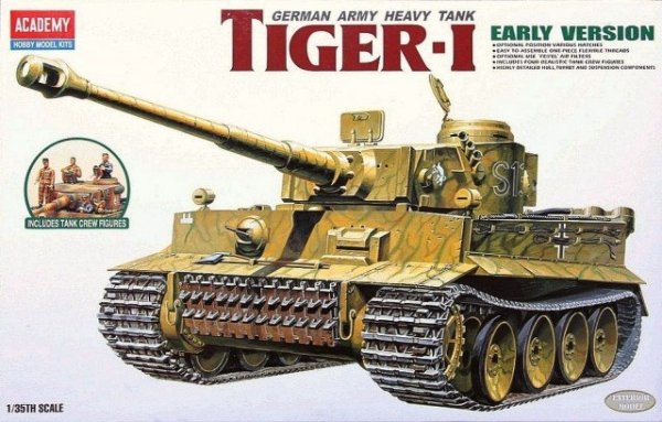 Academy 13264 Tiger I (wczesna wersja) (1:35)