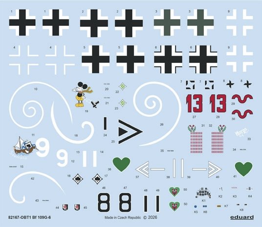 Eduard 82167 Messerschmitt Bf-109 G-6 - The ProfiPack 1/48