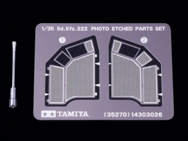 Tamiya 35270 Sd.Kfz.222 w/Photo Etched Parts (1:35)