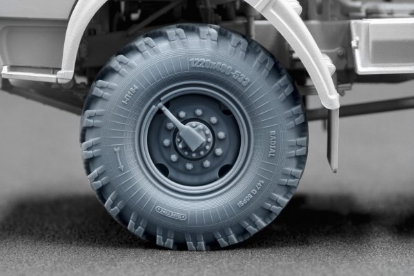 ScaleX WM 35009 Kamaz 4310 Ordinary wheel set (for Trumpeter) 1/35