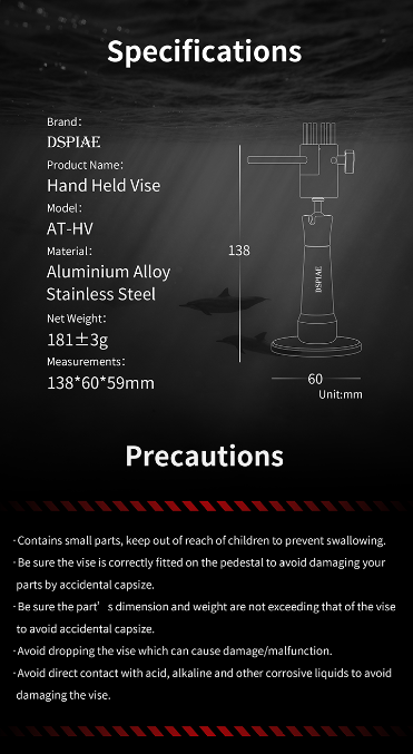 DSPIAE AT-HV Handheld Vise