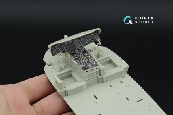 Quinta Studio QDS-35169 SH-60F Seahawk 3D-Printed &amp; coloured Interior on decal paper (Kitty Hawk) (Small version) 1/35