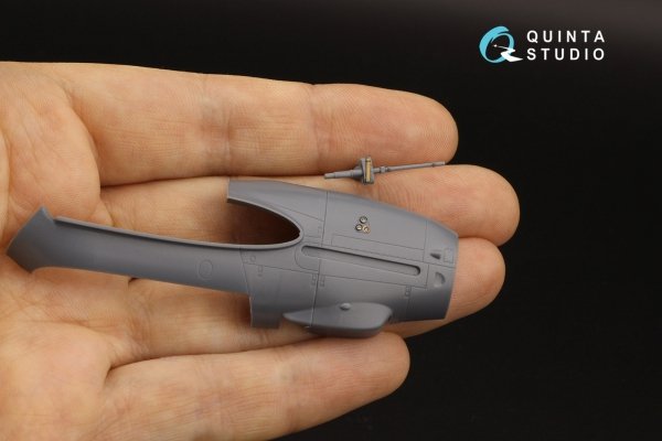 Quinta Studio QD48301 Bf 110E/F 3D-Printed &amp; coloured Interior on decal paper (Eduard) 1/48