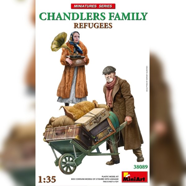 MiniArt 38089 REFUGEES. CHANDLERS FAMILY 1/35