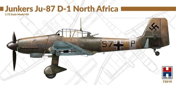 Hobby 2000 72019 Junkers Ju-87 D-1 North Africa 1/72