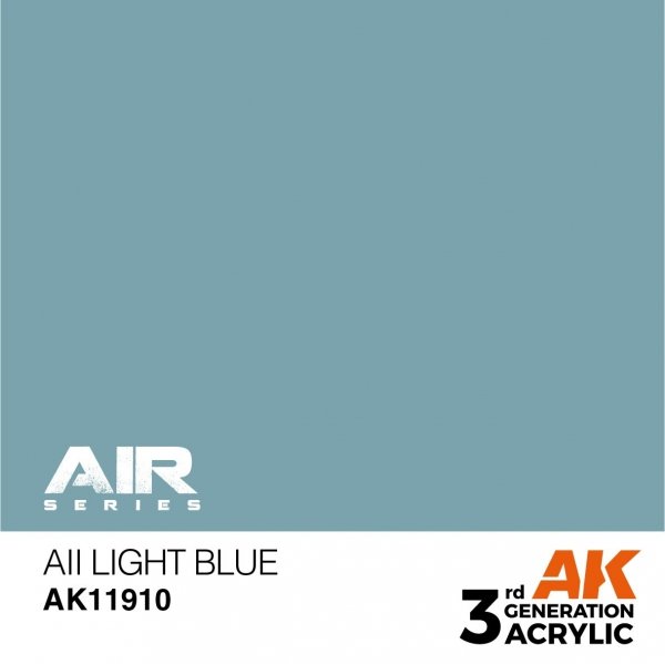 AK Interactive AK11910 AII LIGHT BLUE – AIR 17ml