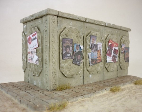 RT-Diorama 35270 Diorama-Base: &quot;The corner&quot; (Iraq) 1/35