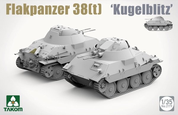 Takom 2179 Flakpanzer 38(t) Kugelblitz 1/35