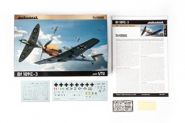 Eduard 7032 Bf 109E-3 ProfiPACK edition 1/72
