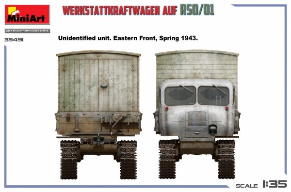 MiniArt 35491 Werkstattkraftwagen Auf RSO/01 1/35