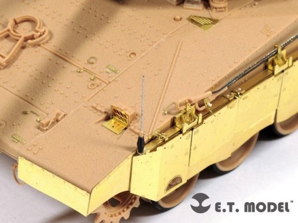 E.T. Model E35-096 Israel Merkava Mk.IV Tank Side Skirts Type.2 (For ACADEMY/HOBBY BOSS) (1:35)