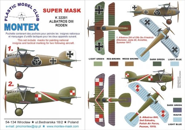 Montex K32201ALBATROS D III 1/32