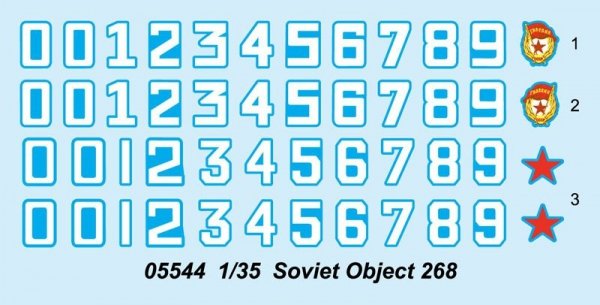 Trumpeter 05544 Soviet Object 268 1/35