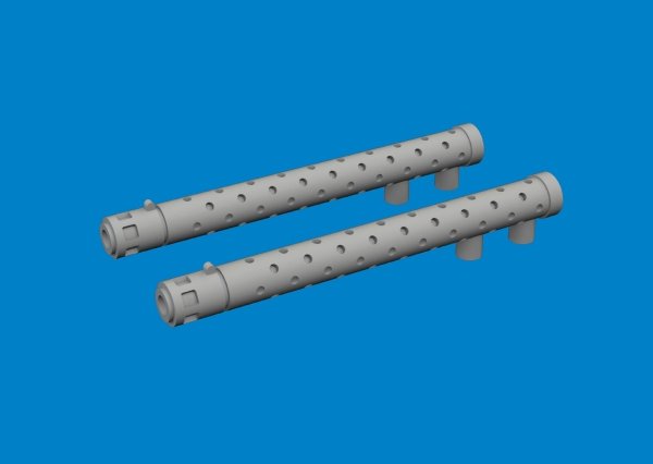 Eduard 6481044 Bulldog gun barrels PRINT AIRFIX 1/48