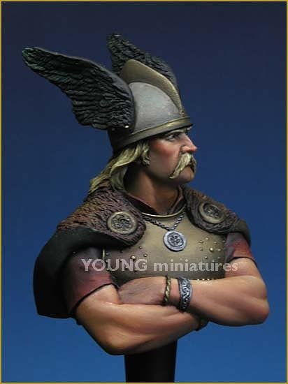 Young Miniatures YH1810 Vercingetorix Gallic Wars, B.C 52 1/10