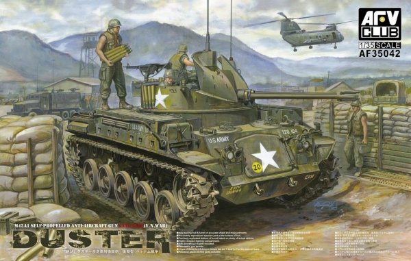 AFV Club 35042 M42A1 Duster (Late Type) Vietnam War (1:35)
