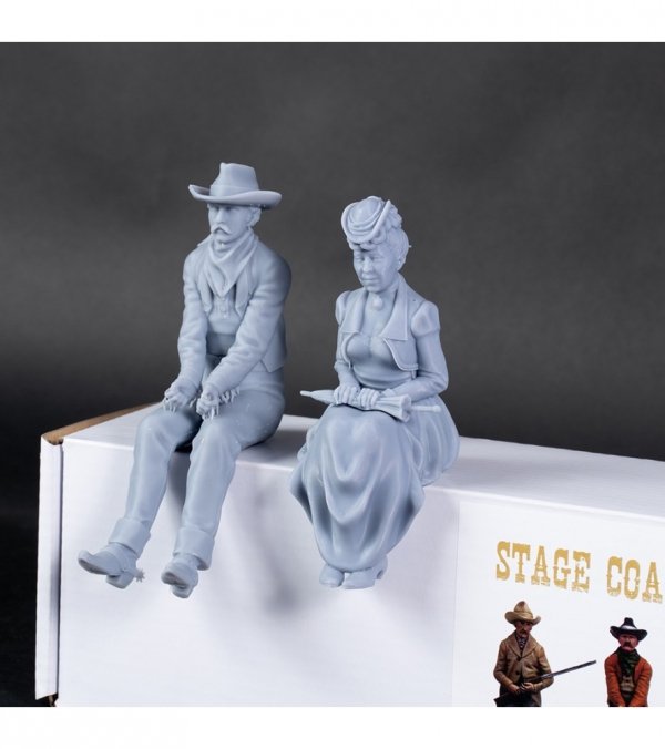 ARTESANIA LATINA 20345F Metalowe Figurki Wild West 4 szt - 1/12