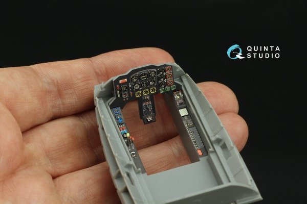 Quinta Studio QD35137 FW Triebflugel 3D-Printed coloured Interior on decal paper (Miniart) 1/35